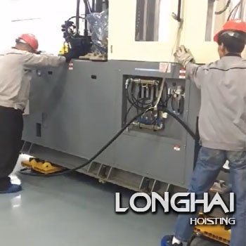 無塵凈化車間搬運案例（16噸氣墊懸浮搬運車）