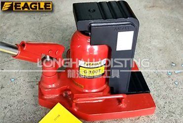 鷹牌G-100T低型爪式千斤頂