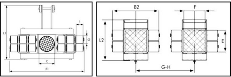 德國JUNG JLB6K JFB6K組合式搬運小坦克尺寸