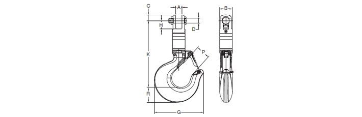 臺灣YOKE 8-308重力旋轉(zhuǎn)環(huán)尺寸