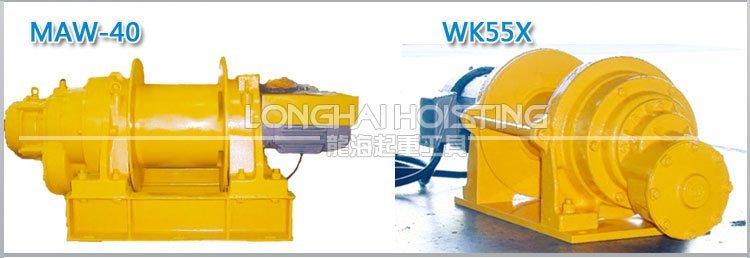 日本TKK低速卷揚機實物圖