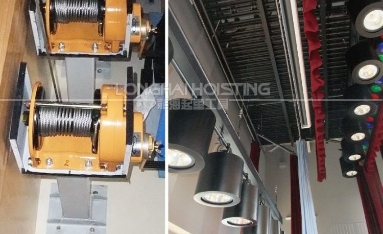 制動器內置手搖絞盤應用