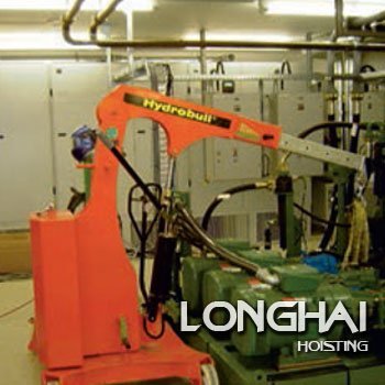 旋轉(zhuǎn)臂液壓小吊車輔助發(fā)動(dòng)機(jī)維修