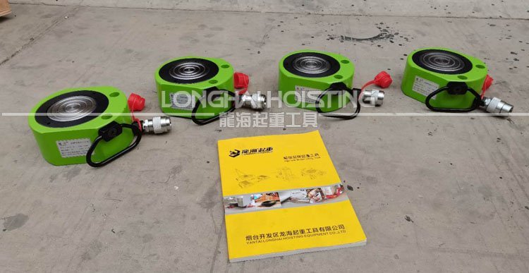 75噸超薄型液壓千斤頂 75噸超薄型液壓千斤頂