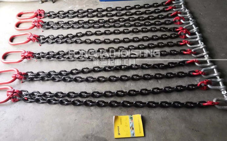 雙腿鏈條成套索具實物