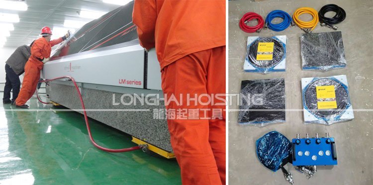 大型設(shè)備搬運(yùn)工具：氣墊搬運(yùn)車(chē)
