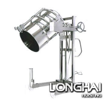 TAIYU不銹鋼油桶搬運堆高車